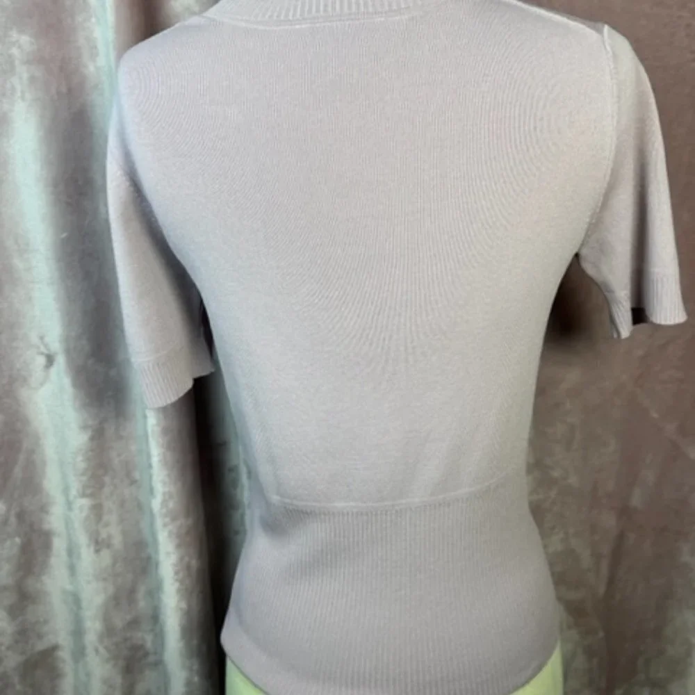 Bundle (2) Womens Spring Loft Mid Cropped Shirts Size S - Picture 4 of 10